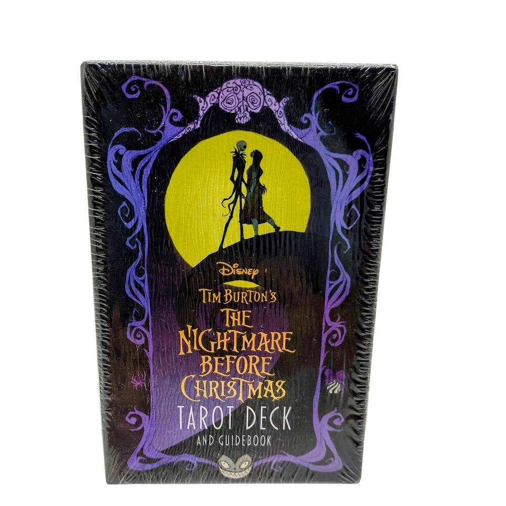 Disney Tim Burton's The Nightmare Before Christmas Tarot Deck & Guidebook Sealed